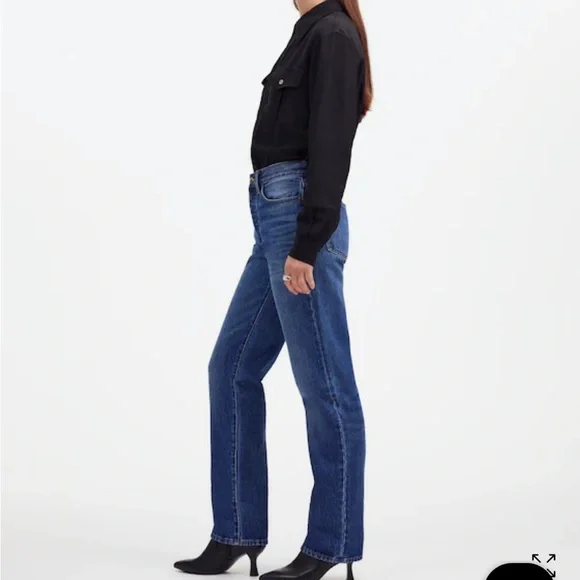 Classic Blue Women's Jeans - Picture 3 of 6